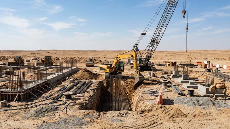 قطاع الإنشاءات